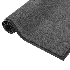 vidaXL Doormat | Anthracite | 100% Polypropylene | 80 x 120 cm | Non-slip 2