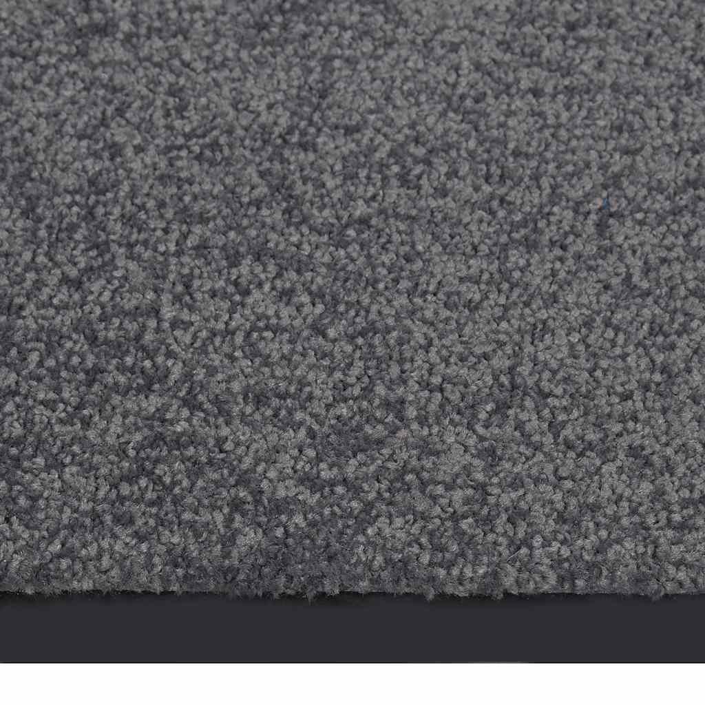 vidaXL Doormat | Anthracite | 100% Polypropylene | 80 x 120 cm | Non-slip 4