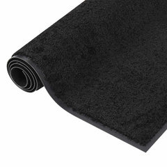 vidaXL Doormat | Black | 100% PP Twisted Heatset | 80x120 cm | Doormat 2