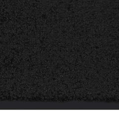 vidaXL Doormat | Black | 100% PP Twisted Heatset | 80x120 cm | Doormat 4
