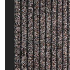 vidaXL Doormat | Striped beige | Polypropylene, Vinyl | 80 x 120 cm | Non-slip 4