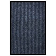 vidaXL Doormat | Striped Blue | 100% Polypropylene, Vinyl | 80 x 120 cm 1