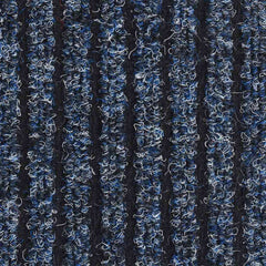 vidaXL Doormat | Striped Blue | 100% Polypropylene, Vinyl | 80 x 120 cm 5