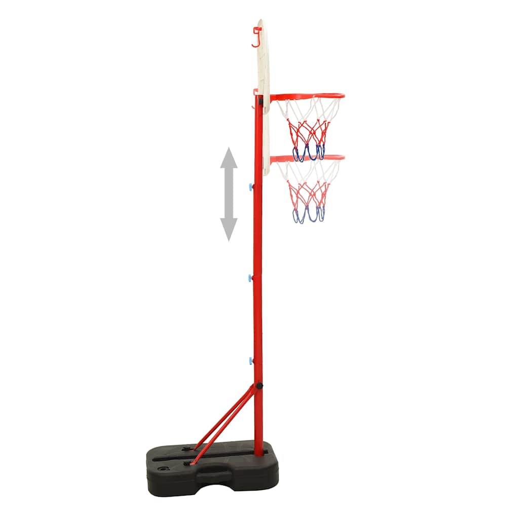 vidaXL Portable Basketball Play Set Adjustable 138.5-166 cm 3