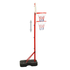 vidaXL Portable Basketball Play Set Adjustable 138.5-166 cm 3