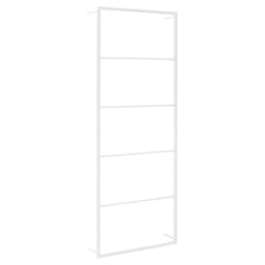 vidaXL Towel Rack | White | Steel | 115 cm high, 45 cm wide | Towel Rack 2