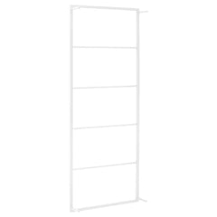vidaXL Towel Rack | White | Steel | 115 cm high, 45 cm wide | Towel Rack 4