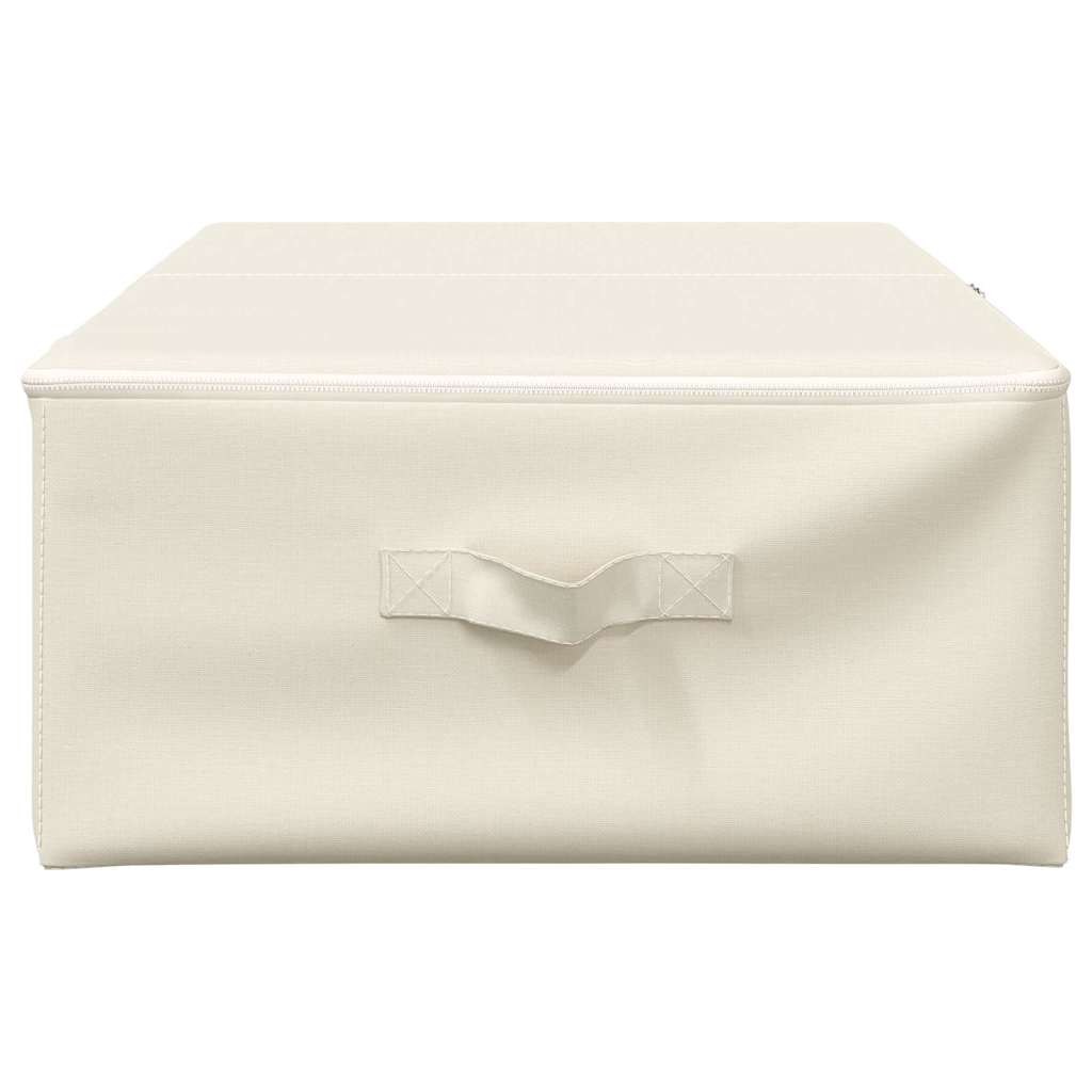 vidaXL Storage Box |  Set of 2 | Cream 5