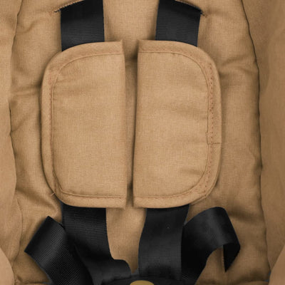 Baby Car Seat Taupe 42x65x57 cm