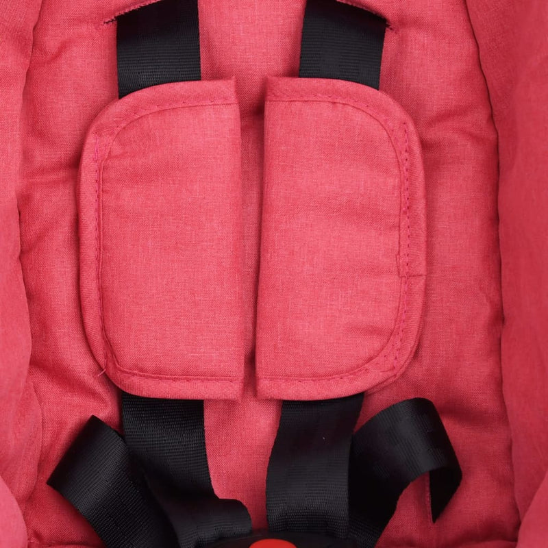 Baby Car Seat Red 42x65x57 cm