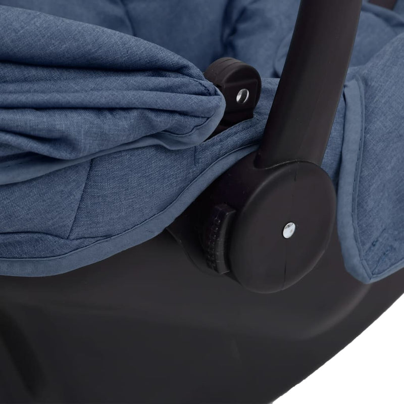 Baby Car Seat Navy Blue 42x65x57 cm