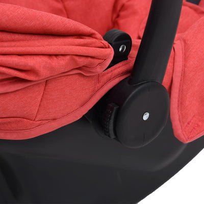 Baby Car Seat Red 42x65x57 cm