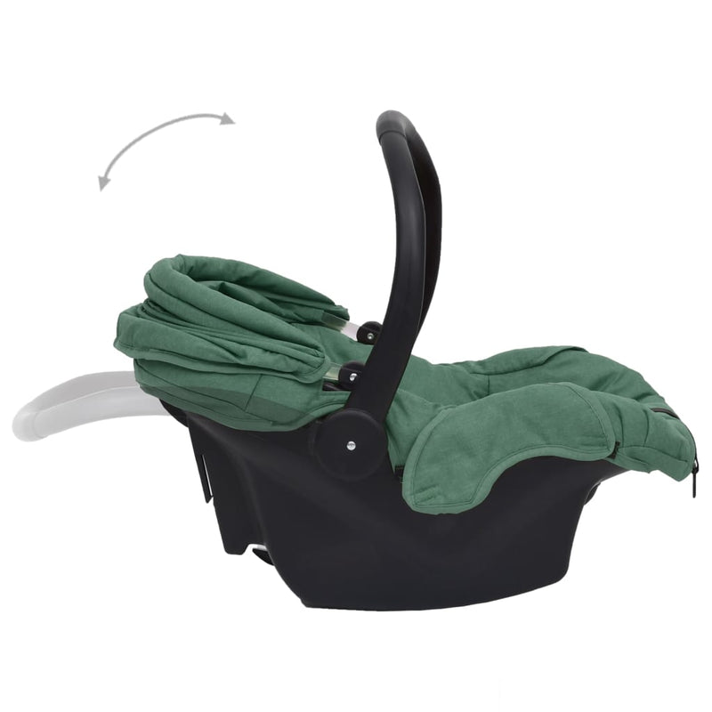 Baby Car Seat Green 42x65x57 cm