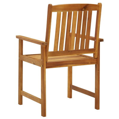 Garden Chairs 6 pcs Solid Acacia Wood