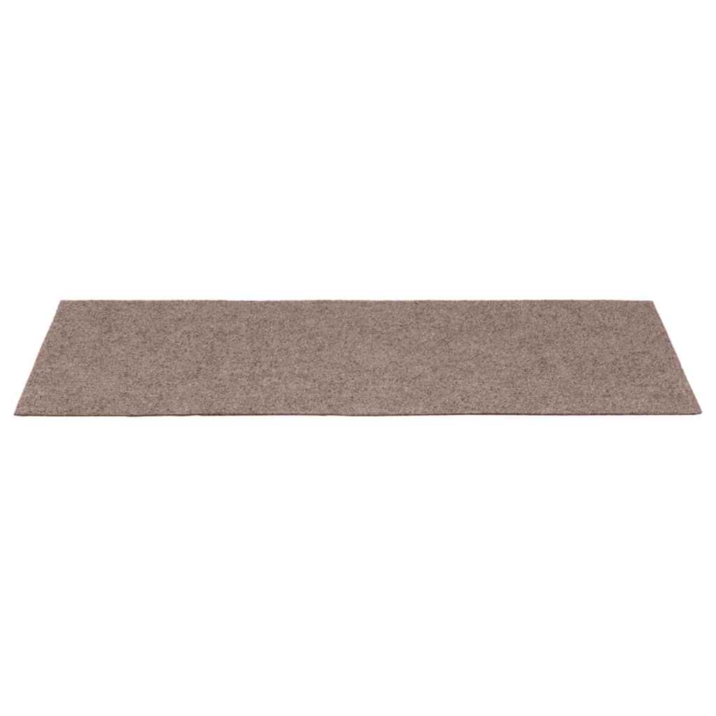 vidaXL Stair Mat | Set of 15 | Light Brown 4