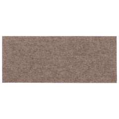 vidaXL Stair Mat | Set of 15 | Light Brown 5