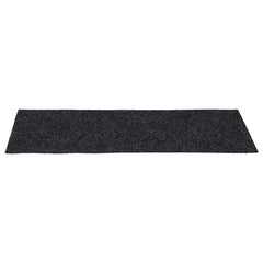 vidaXL Stair Mat | Set of 15 | Grey | Needle-punched fabric (100% polypropylene) 4