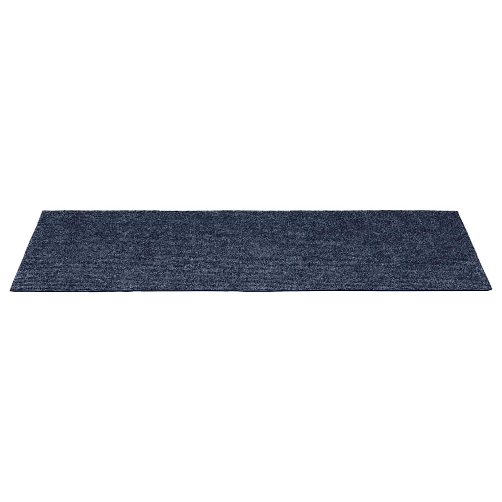 vidaXL Stair Mat | Set of 15 | Grey blue 4
