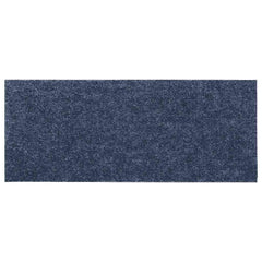 vidaXL Stair Mat | Set of 15 | Grey blue 5