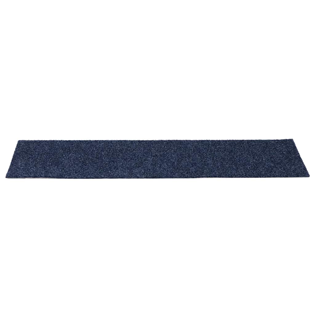 vidaXL Stair Mat |  Set of 15 | Grey blue 4