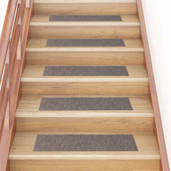 vidaXL Stair Mat | Set of 15 | Cream 1