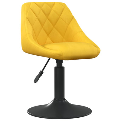 Bar Stool Mustard Yellow Velvet