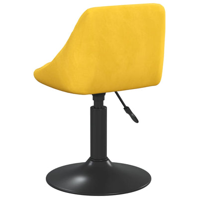 Bar Stool Mustard Yellow Velvet