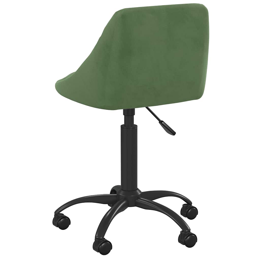 Dining Chair Velvet Dark green