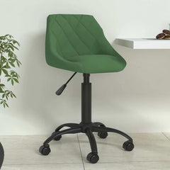 Dining Chair Velvet Dark green