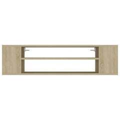 vidaXL TV Cabinet | Sonoma Oak | Engineered Wood | Standard | TV Cabinet 4
