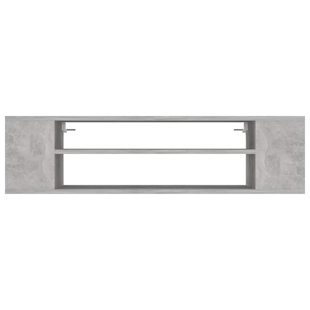 vidaXL TV Cabinet | Concrete Grey | Engineered Wood | Medium | TV Cabinet 4