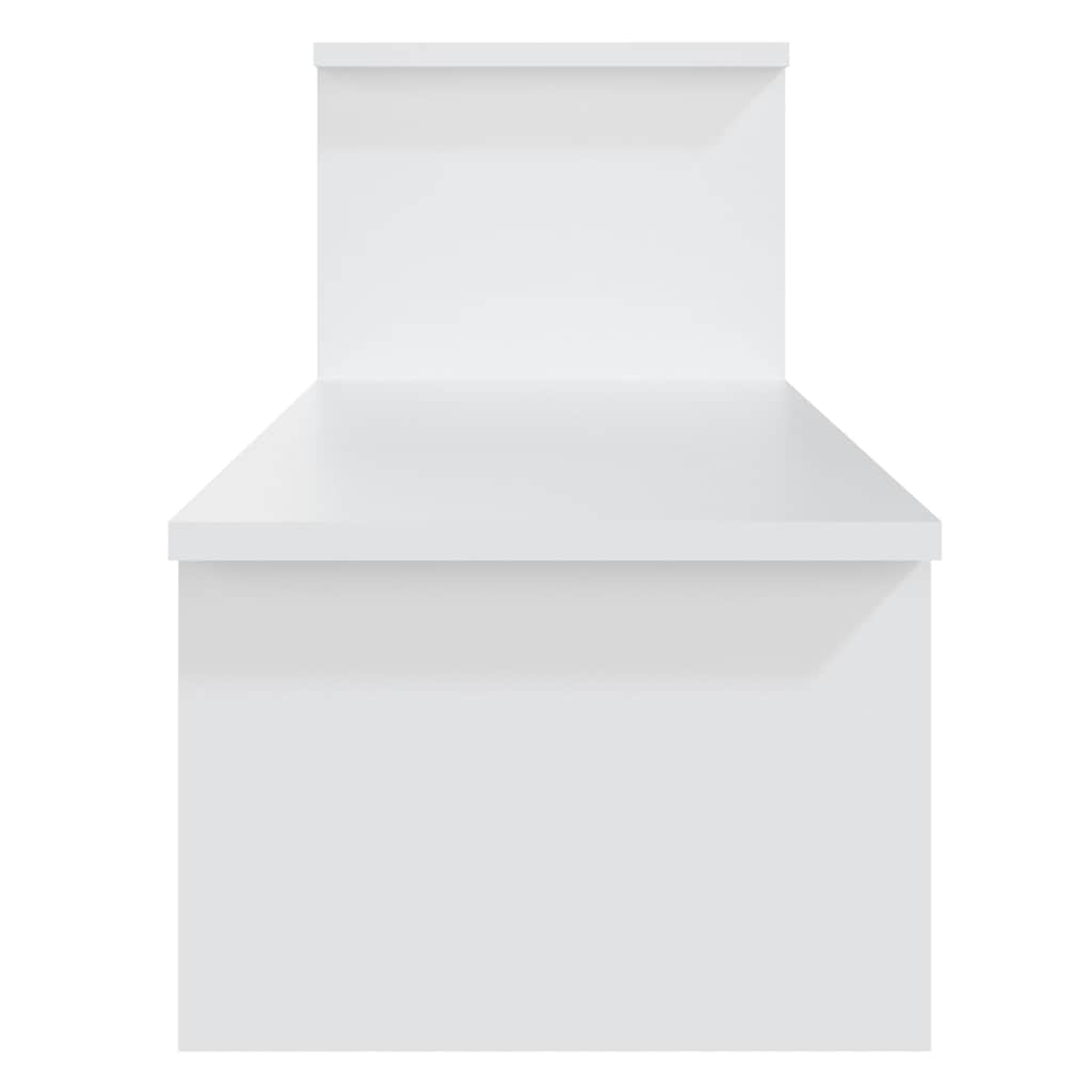vidaXL Tv Cabinet | White | Engineered wood | Adjustable Length 6