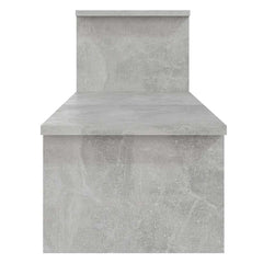 vidaXL TV Cabinet | Concrete grey | Engineered wood | Adjustable Length 6