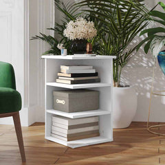 vidaXL Side Cabinet | White | Engineered wood | 35 x 35 x 55 cm | Side Cabinet 1