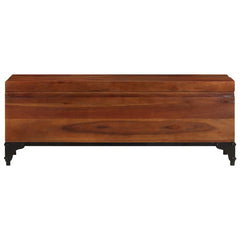 vidaXL Storage Trunk 110x35x41 cm Solid Acacia Wood 4