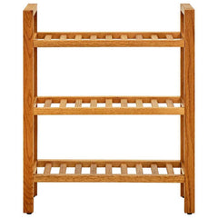 vidaXL Shoe Rack | Solid Oak | Solid Oak Wood | Medium | Shoe Rack | Rectangular 2