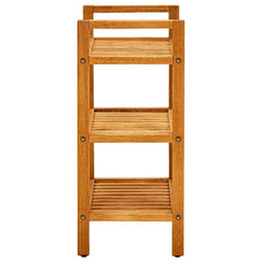 vidaXL Shoe Rack | Solid Oak | Solid Oak Wood | Medium | Shoe Rack | Rectangular 3