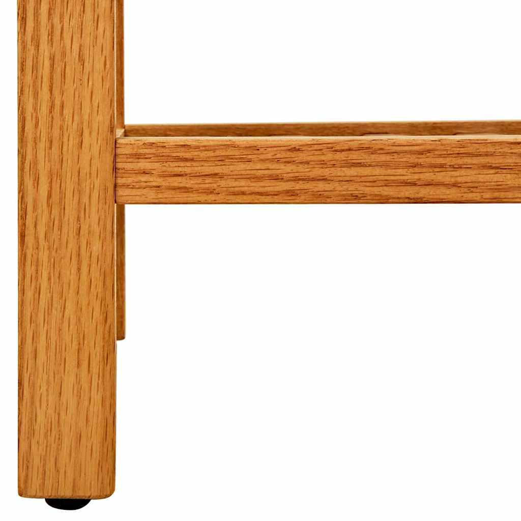 vidaXL Shoe Rack | Solid Oak | Solid Oak Wood | Medium | Shoe Rack | Rectangular 4