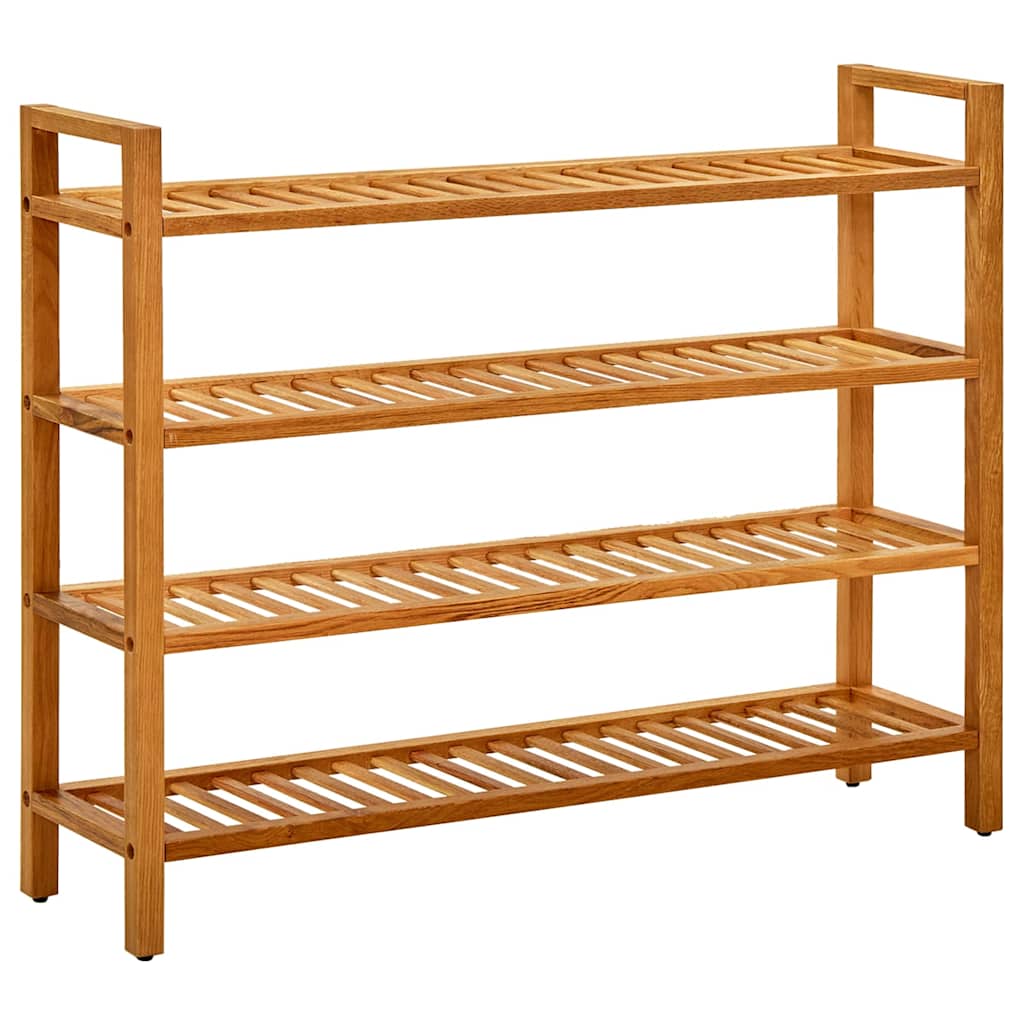 vidaXL Shoe Rack | Solid Oak | Solid Oak Wood | Medium | Shoe Rack | Rectangular 1