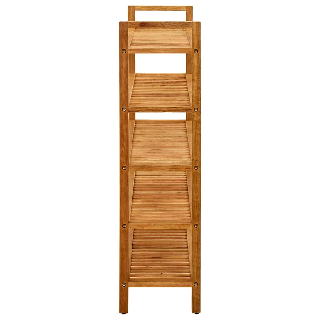 vidaXL Shoe Rack | Natural Oak | Solid Oak Wood | Standard | Shoe Rack 3
