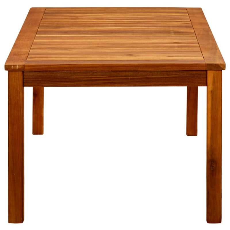 Garden Coffee Table 110x60x45 cm Solid Acacia Wood