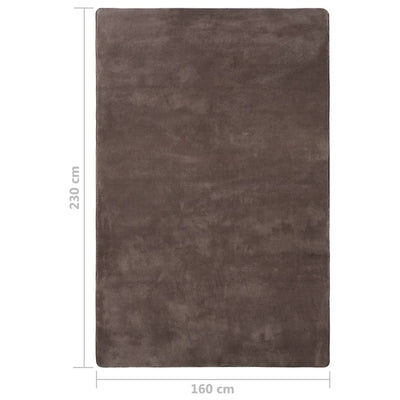 Teddy Rug Taupe 230x160 cm