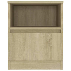 806164 vidaXL Bed Cabinets 2 pcs Sonoma Oak 40x40x50 cm Engineered Wood 4
