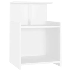 vidaXL Bed Cabinet | Set of 2 | White | Engineered wood | 40x35x60 cm 3