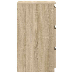 806218 vidaXL Bed Cabinets 2 pcs Sonoma Oak 40x35x62,5 cm Engineered Wood 6