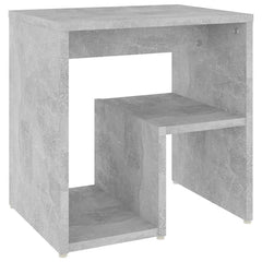 806337 vidaXL Bed Cabinets 2 pcs Concrete Grey 40x30x40 cm Engineered Wood 4