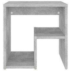 806337 vidaXL Bed Cabinets 2 pcs Concrete Grey 40x30x40 cm Engineered Wood 5