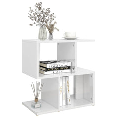 806377 vidaXL Bedside Cabinets 2 pcs High Gloss White 50x30x51,5 cm Engineered Wood 6