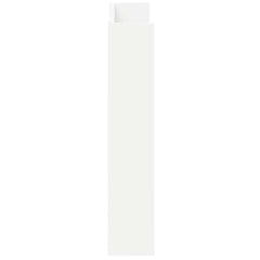 vidaXL Wall Shoe Cabinets 2 pcs  White 80x18x90 cm Engineered Wood 6