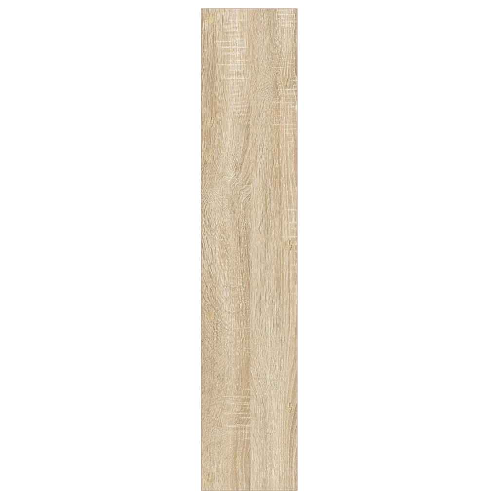 vidaXL Wall Shoe Cabinet | Sonoma oak | Engineered wood | Medium | Wall mounting 6